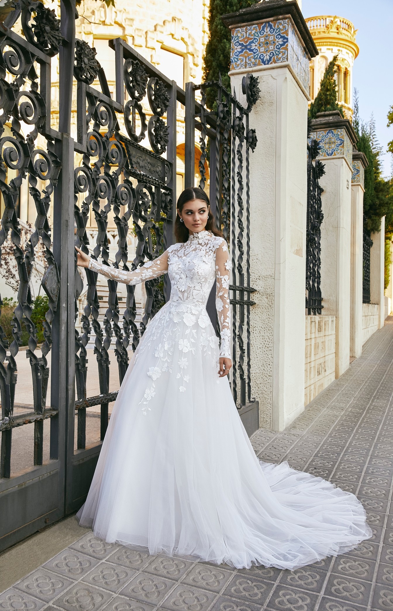 Salome Wedding Dress Ronald Joyce Sardegna - Atelier La Parigina Cagliari