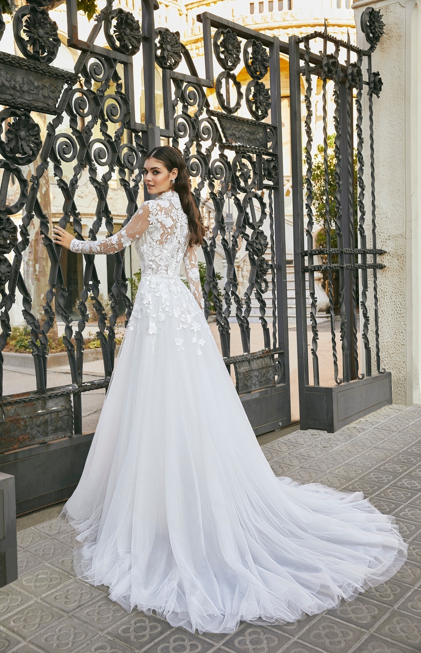 Salome Wedding Dress Ronald Joyce Sardegna - Atelier La Parigina Cagliari