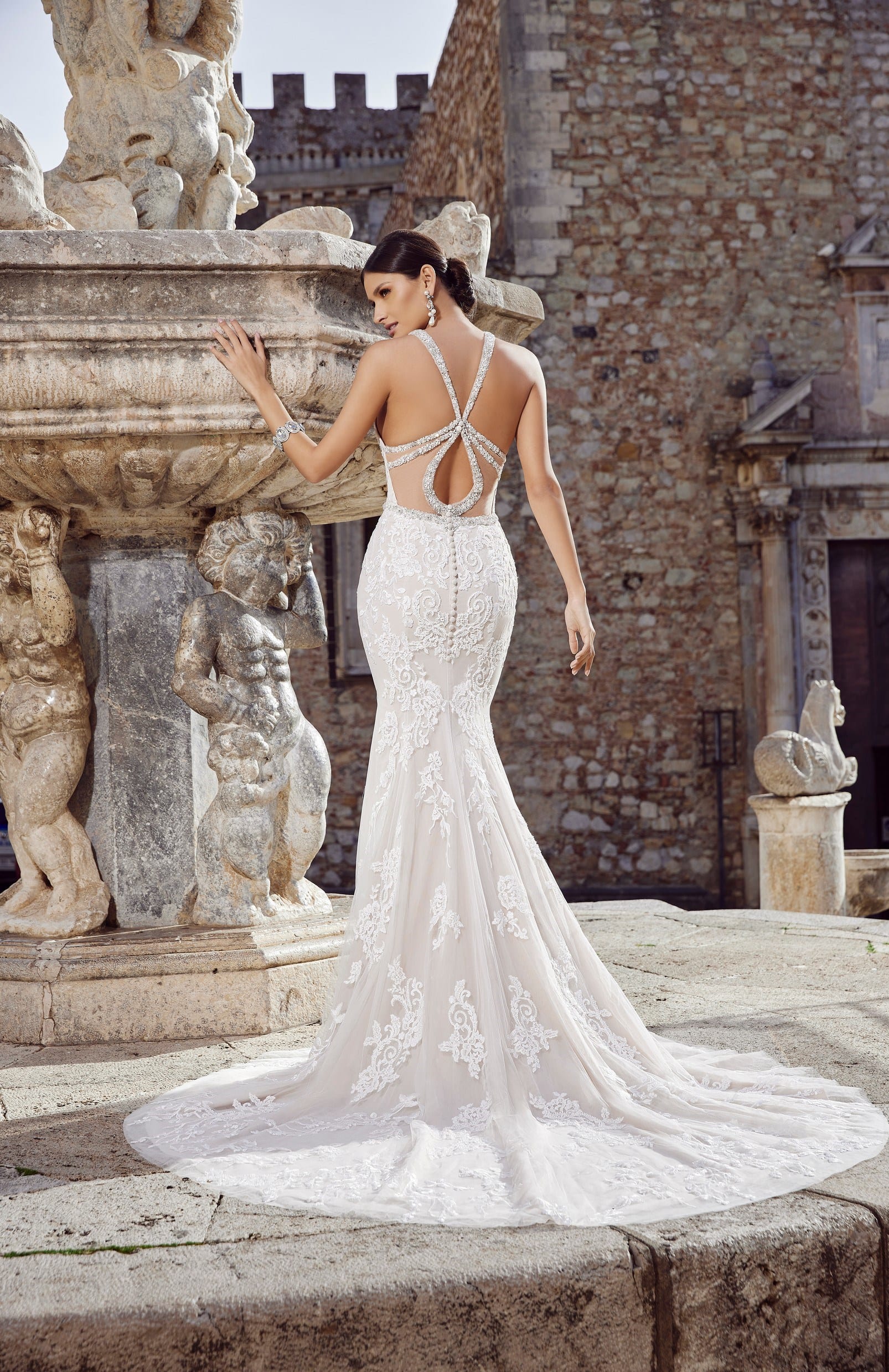 Sadie Wedding Dress Ronald Joyce Sardegna - Atelier La Parigina Cagliari